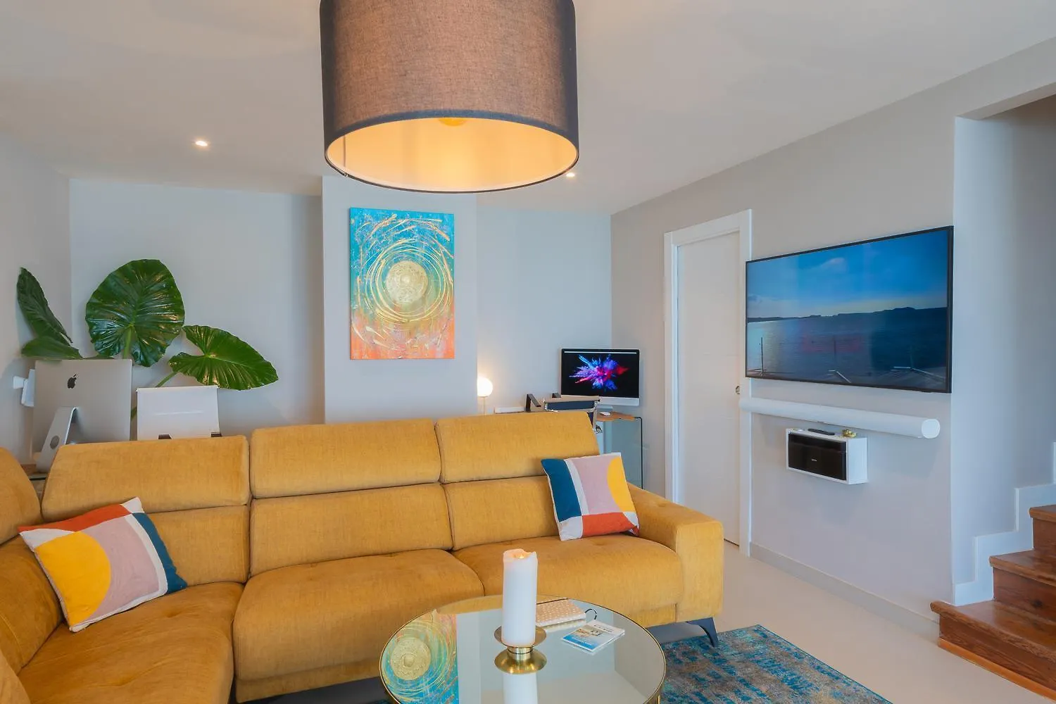Private 250Sqm Garden Duplex, Jacuzzi, Cinema, Sea View Escape Apartment Torremolinos