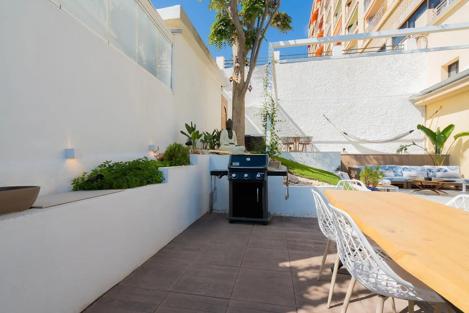 Private 250Sqm Garden Duplex, Jacuzzi, Cinema, Sea View Escape Apartment Torremolinos Spain